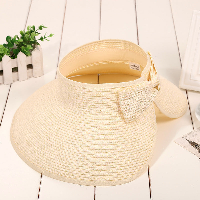 Folding Hollow Top Beach Sunscreen Hat