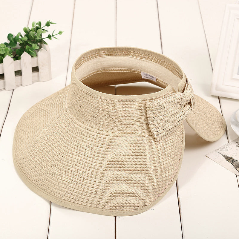 Folding Hollow Top Beach Sunscreen Hat