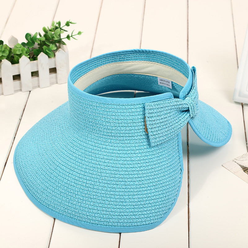 Folding Hollow Top Beach Sunscreen Hat