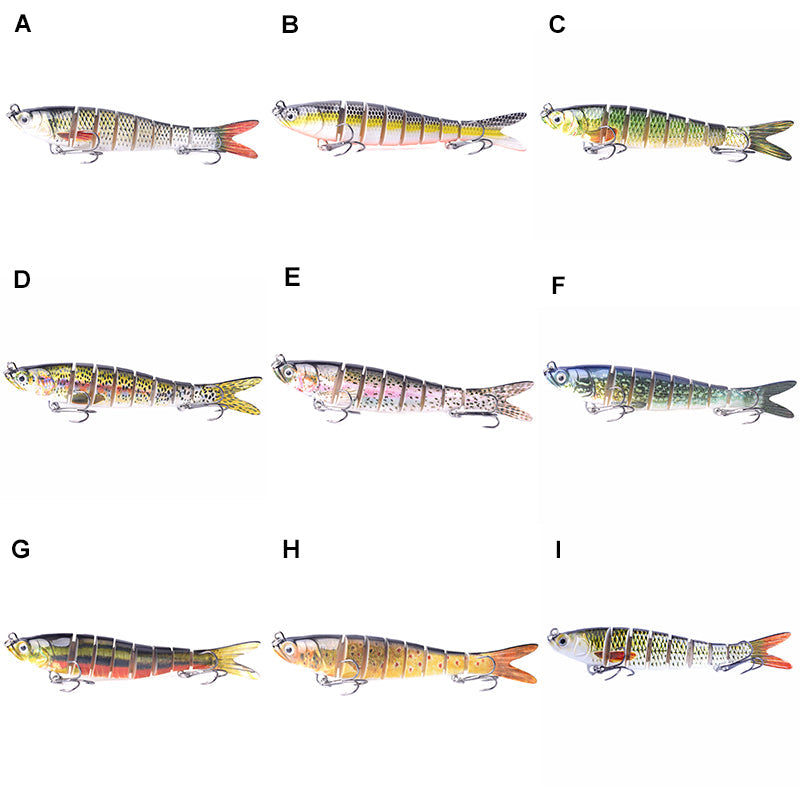 Multi-Section Bionic Fishing Lure