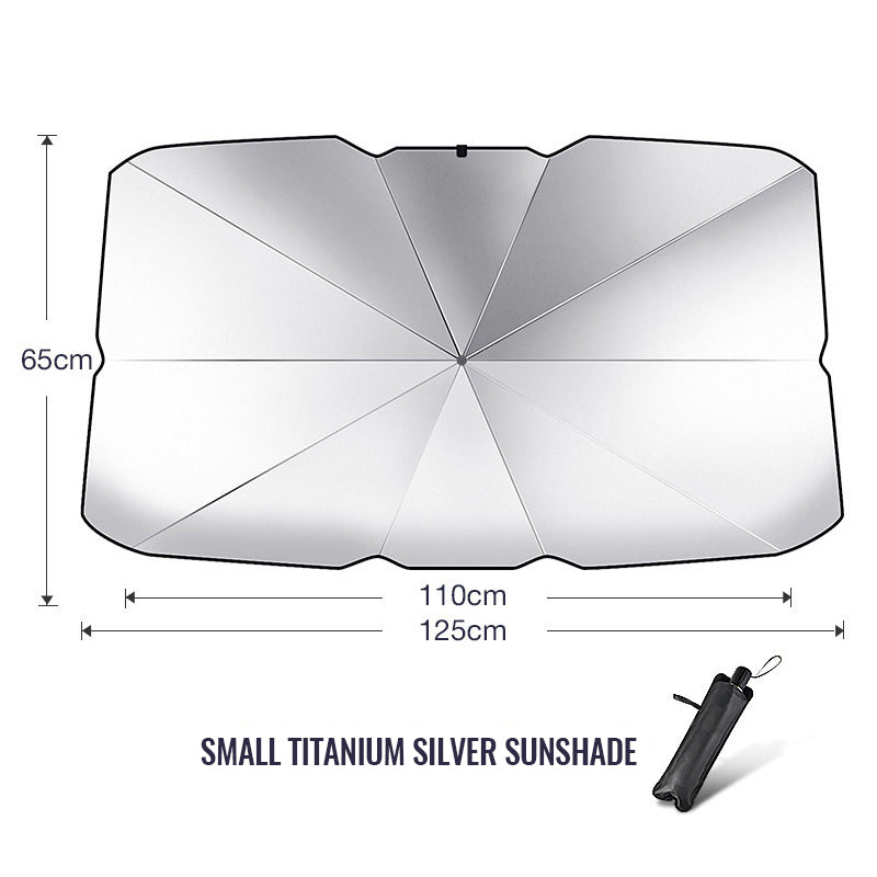 Car windshield sunshade