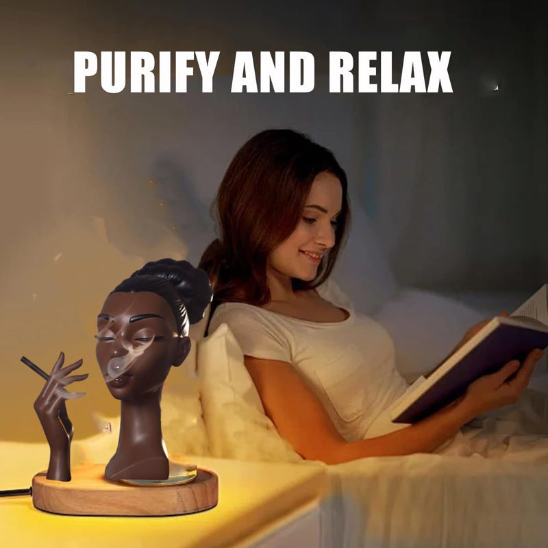 Buy 2 Free Shipping🔥Head Incense Burner Black Woman