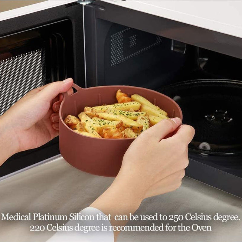 2-in-1 Air Fryer Silicone Pot