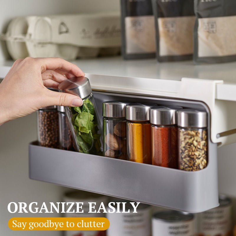 Kitchen Self Spice Bottle Storage