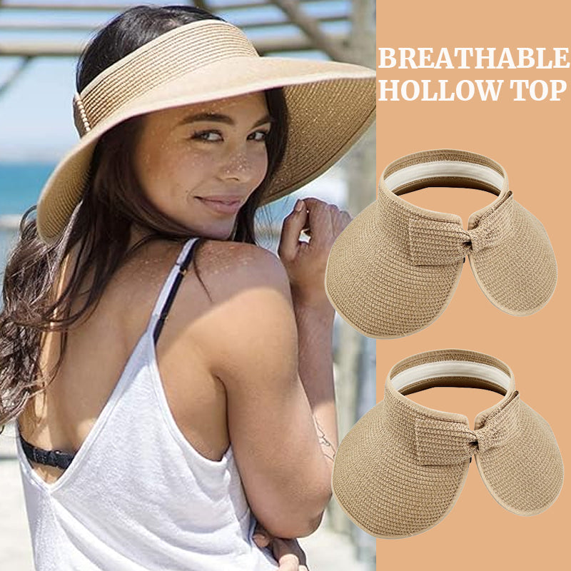 Folding Hollow Top Beach Sunscreen Hat