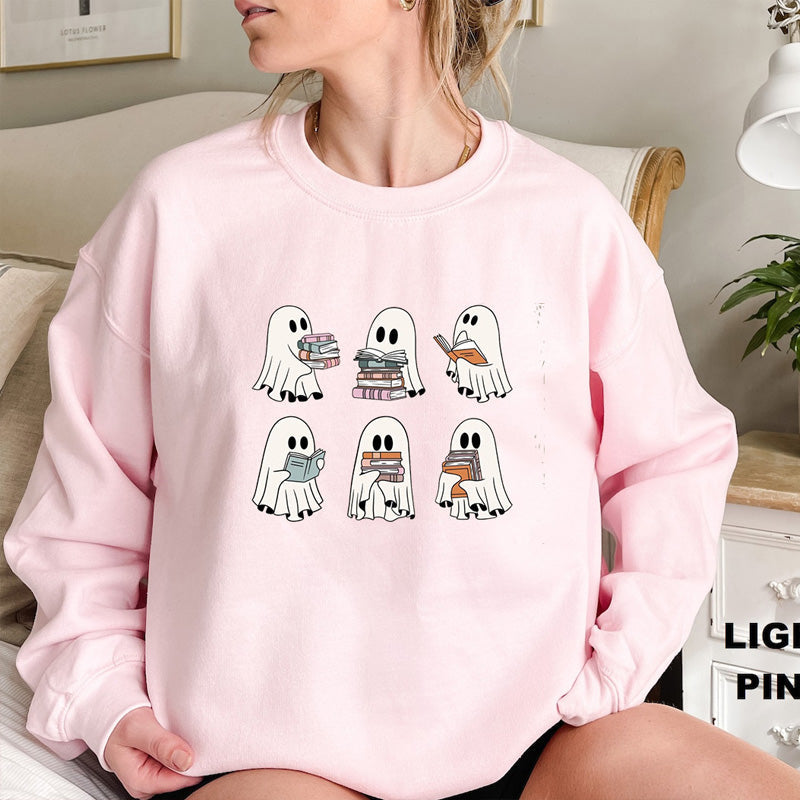 Ghost Reading Sweatshirt