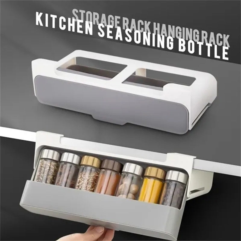 Kitchen Self Spice Bottle Storage