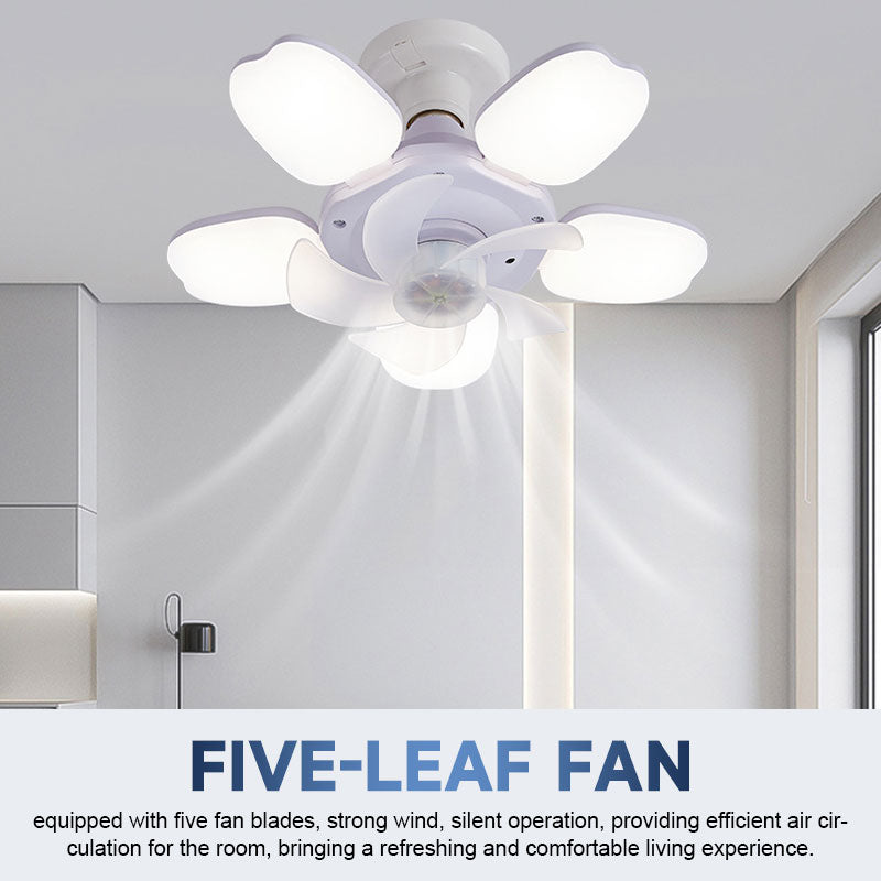 Five-Blade Fan Light