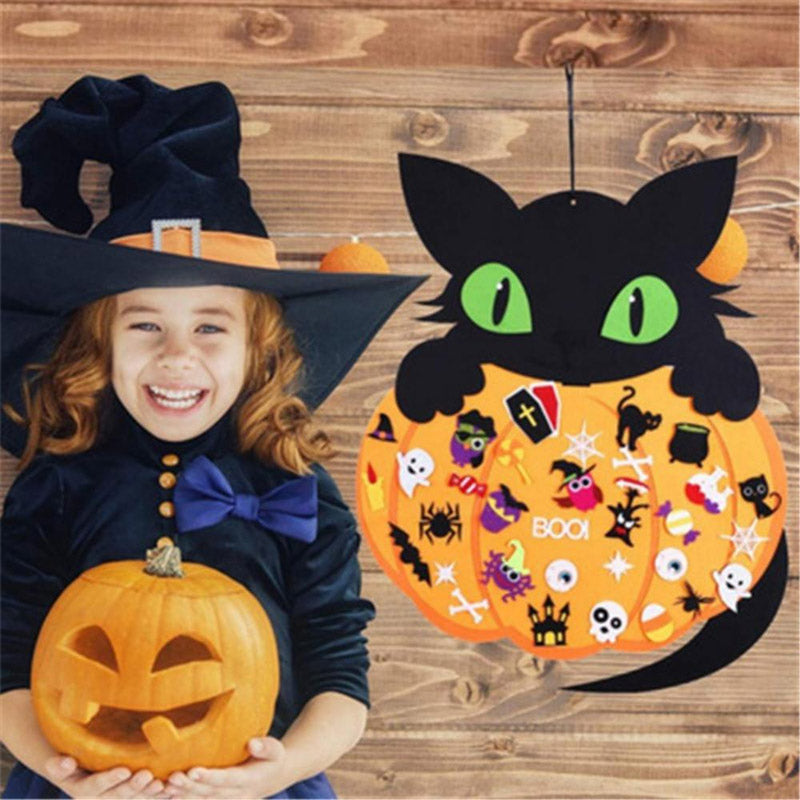 DIY Halloween Felt Stickers