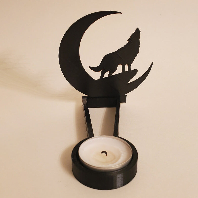 Halloween Fun Shadow Candle Holder