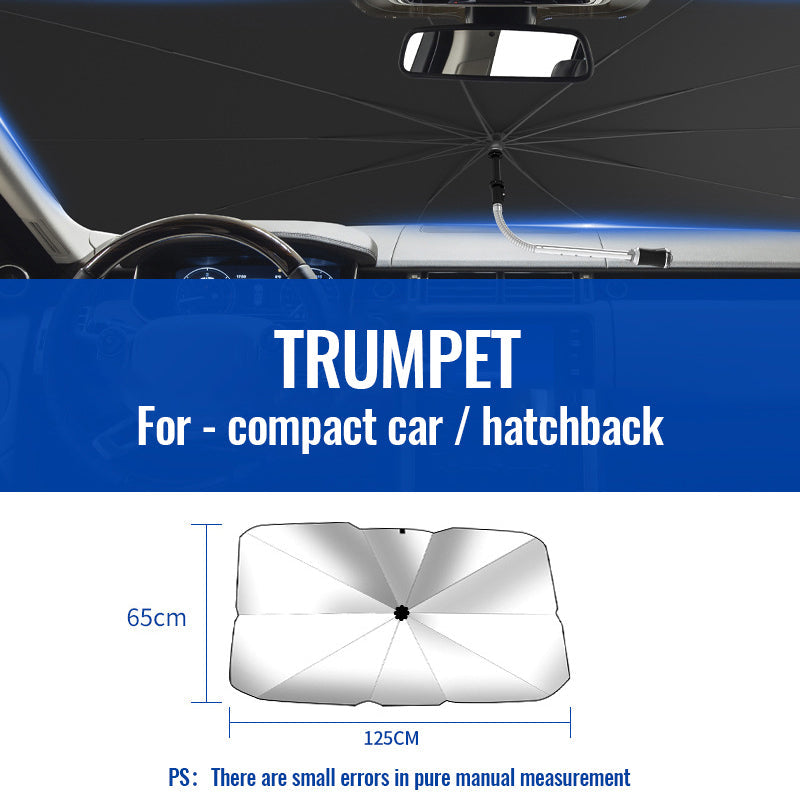 Car windshield sunshade