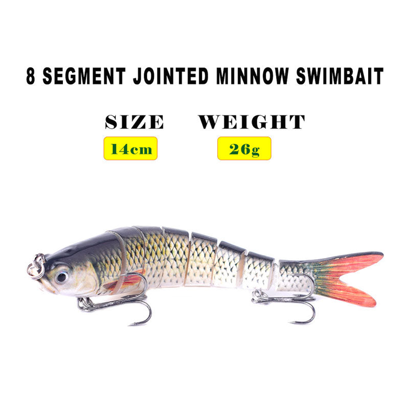 Multi-Section Bionic Fishing Lure