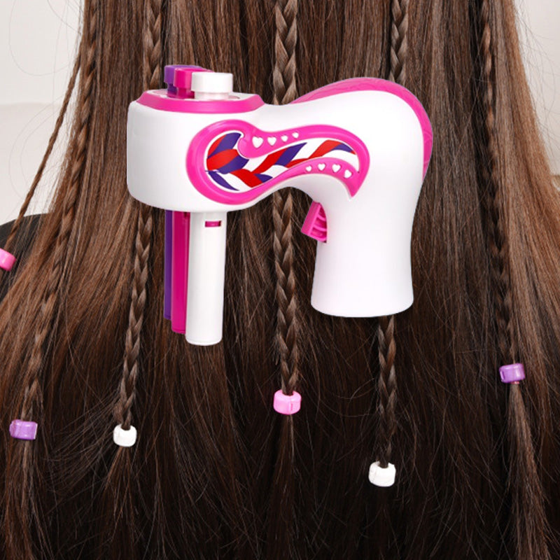 Automatic hair braiding tool