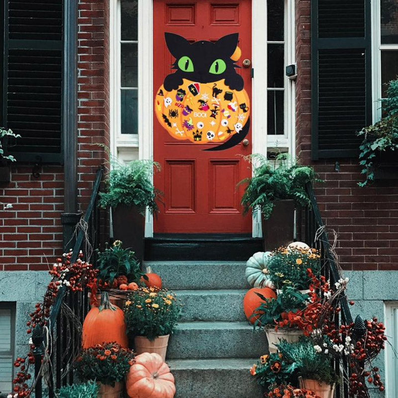 DIY Halloween Felt Stickers