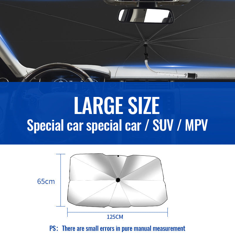 Car windshield sunshade