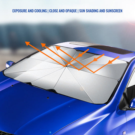 Car windshield sunshade