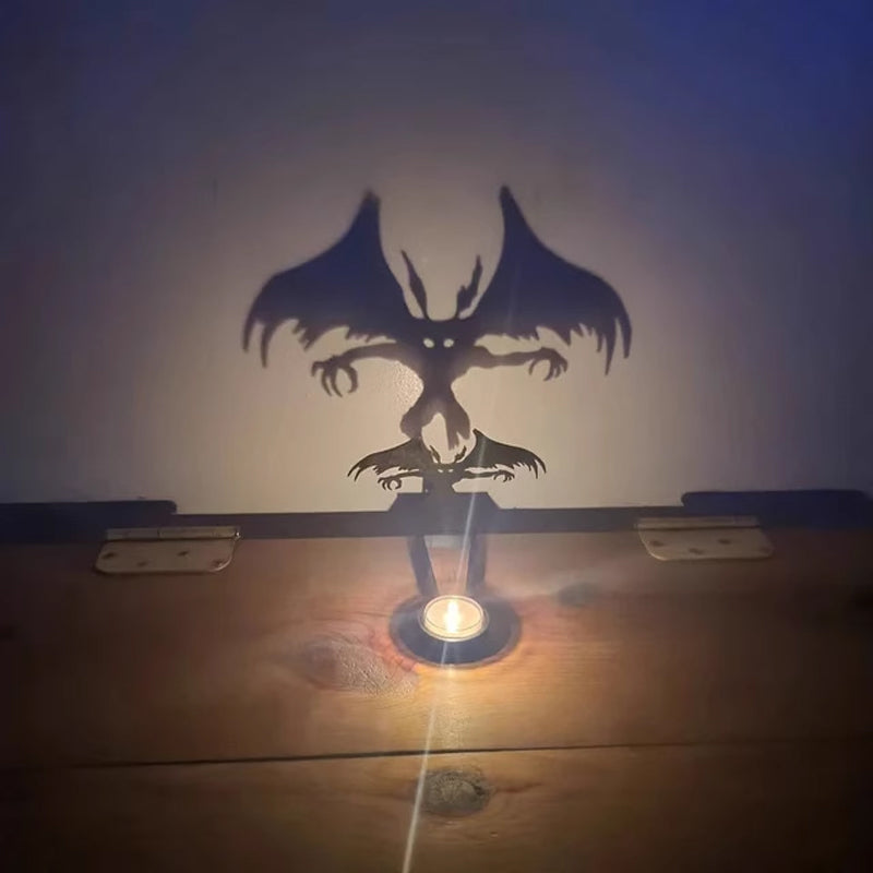 Halloween Fun Shadow Candle Holder