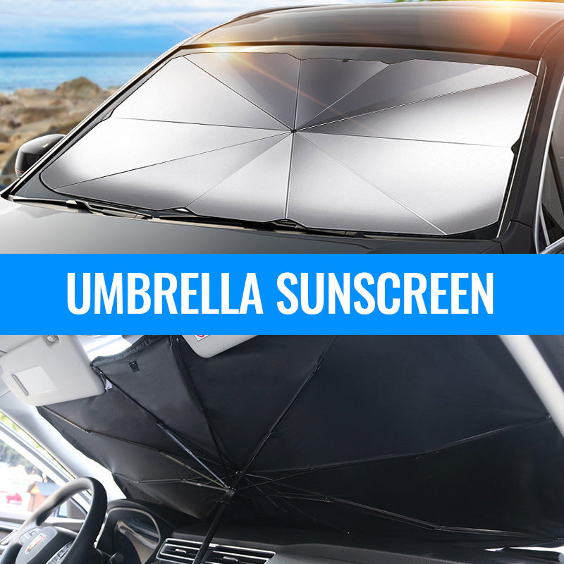 Car windshield sunshade