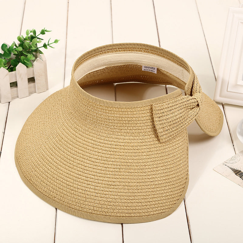 Folding Hollow Top Beach Sunscreen Hat