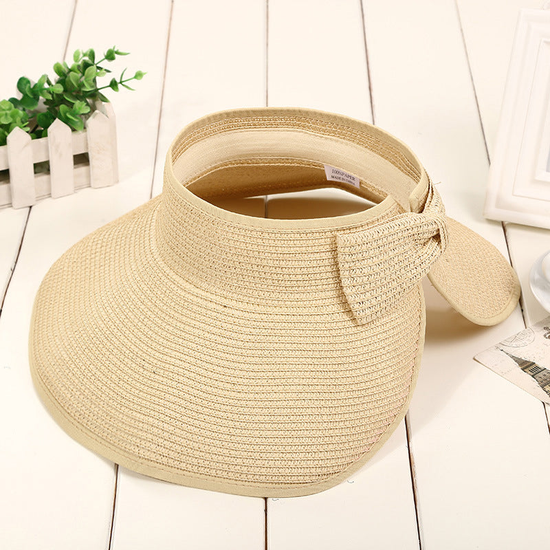 Folding Hollow Top Beach Sunscreen Hat