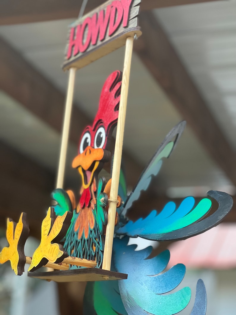 Animal Windmill Decoration