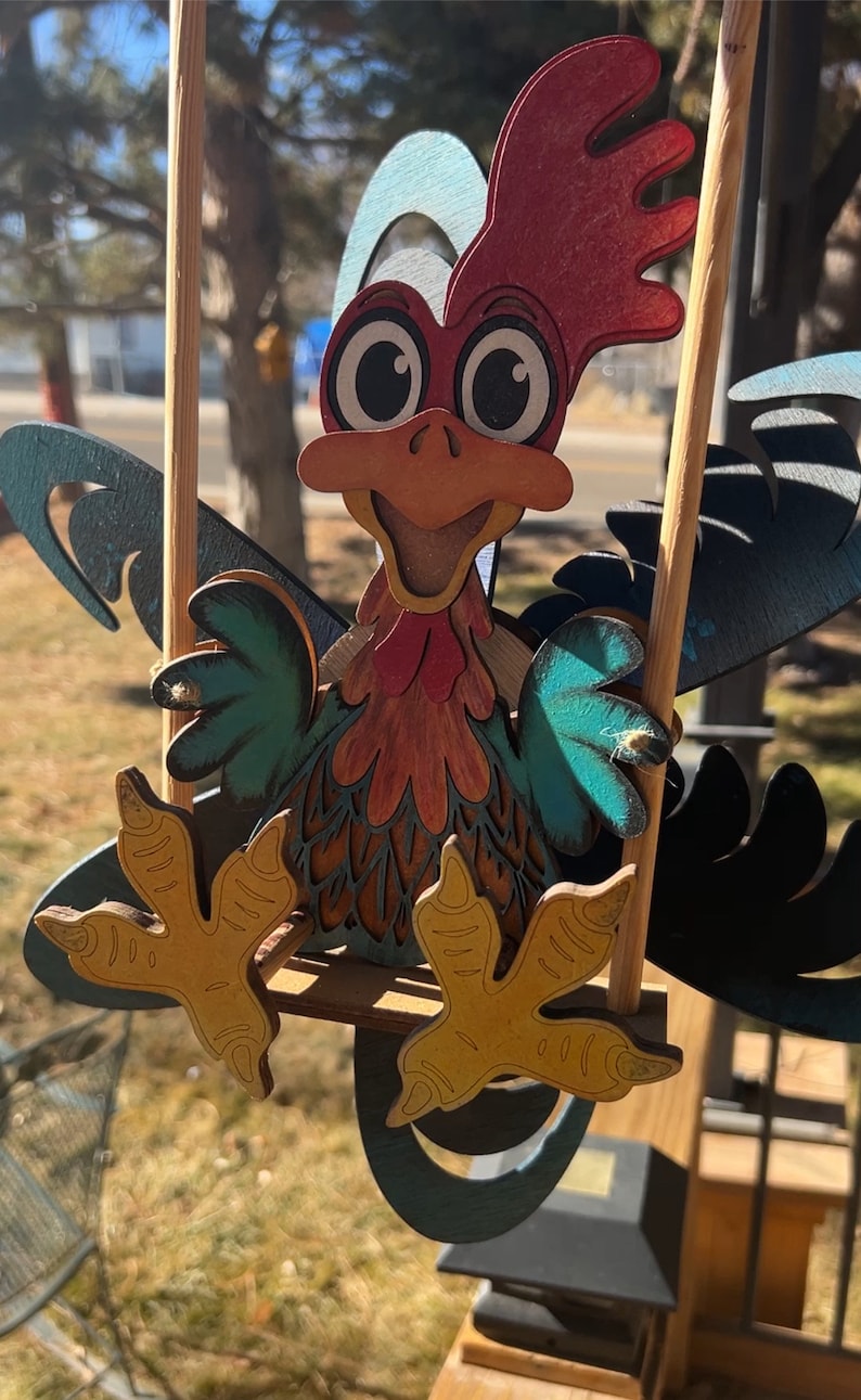 Animal Windmill Decoration