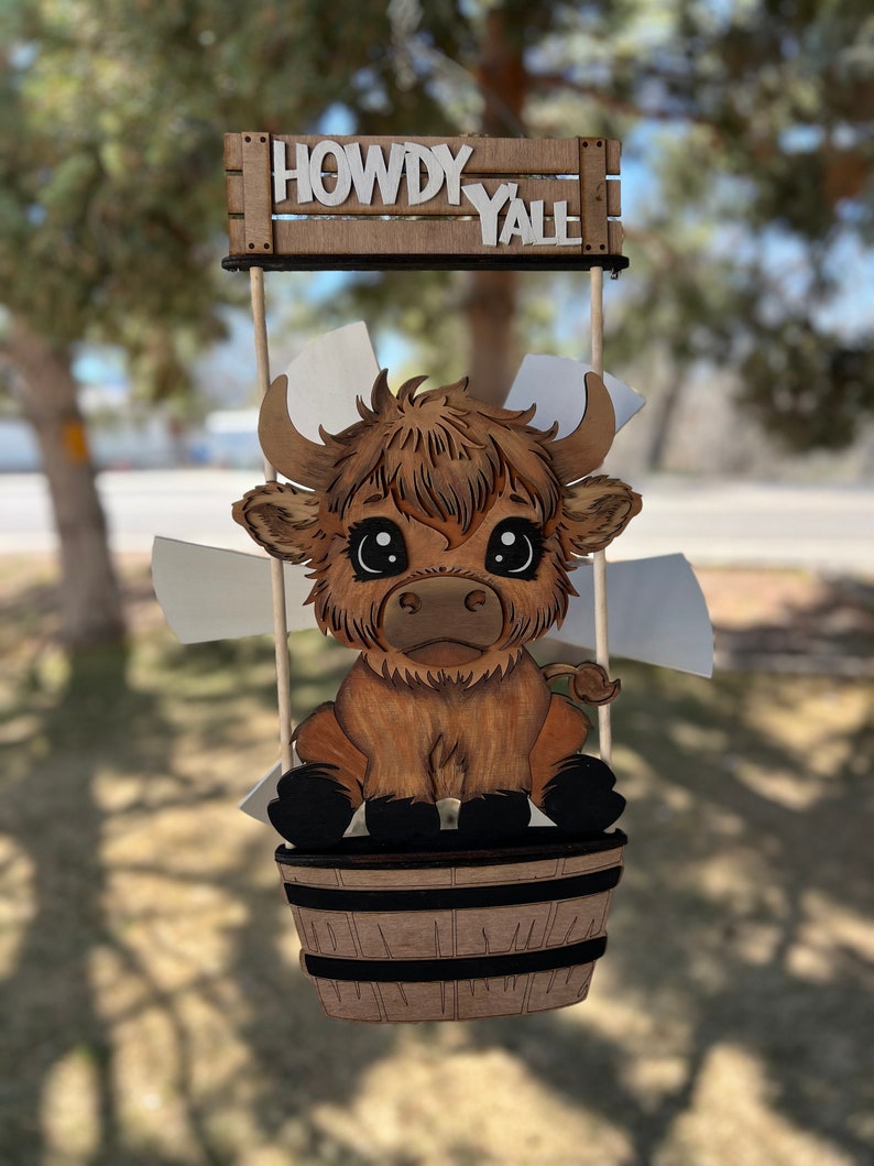 Animal Windmill Decoration