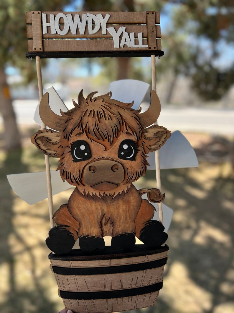 Animal Windmill Decoration