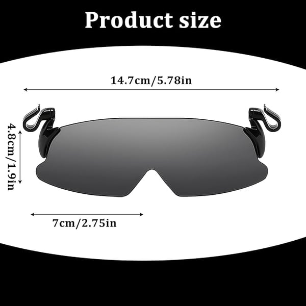 Clip-On Polarized Lure Fishing Sunglasses