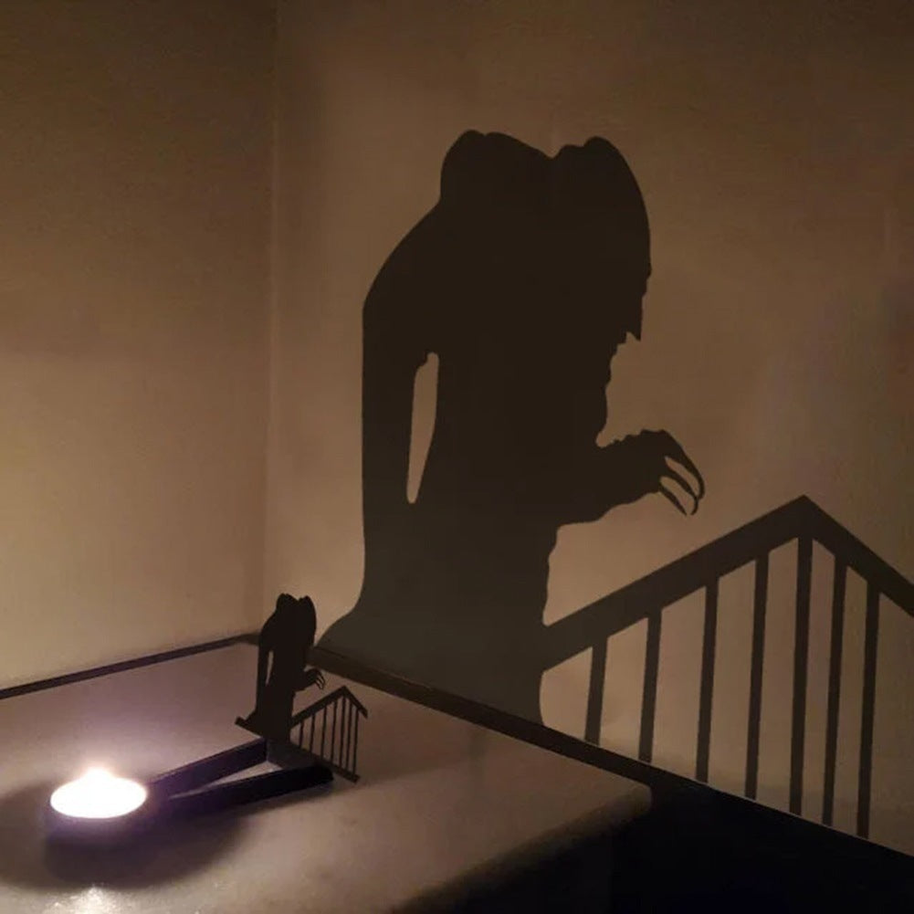 Halloween Fun Shadow Candle Holder