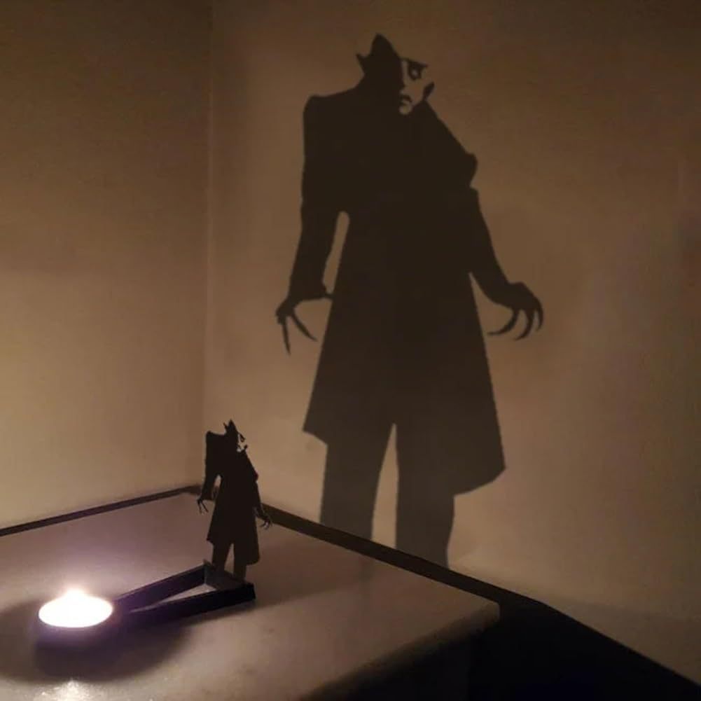 Halloween Fun Shadow Candle Holder