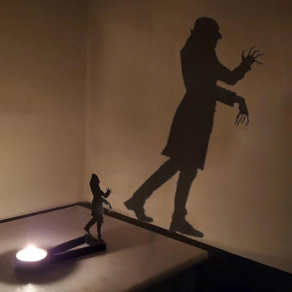 Halloween Fun Shadow Candle Holder