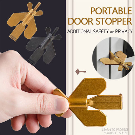 Portable Travel Safety Door Stopper